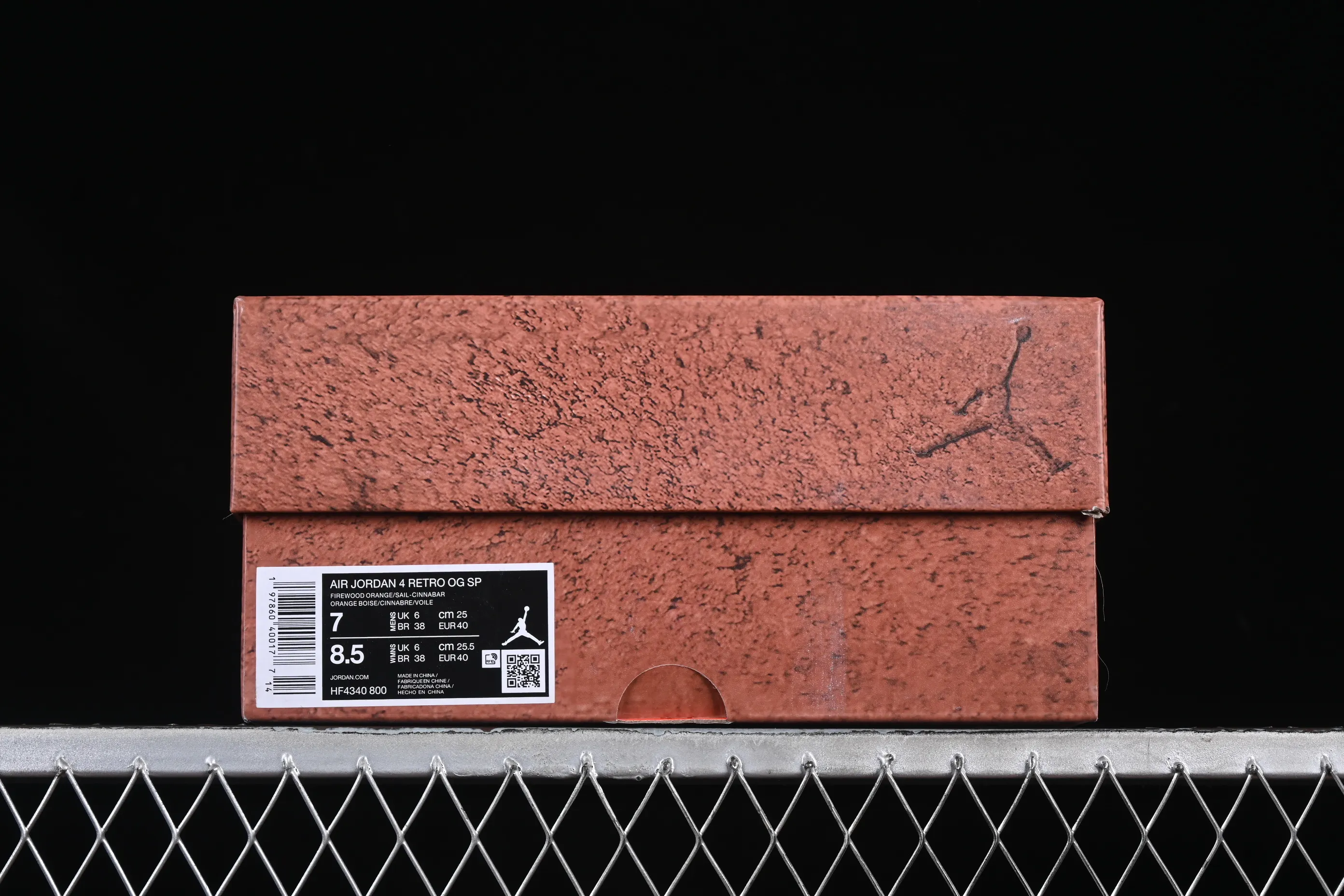 All categories Air Jordan Jordan series basketball shoes Air Jordan 4 Nigel Sylvester x Air Jordan 4 OG "Brick By Brick" AJ4 Joe 4 Orange Brown Suede HF4340-800